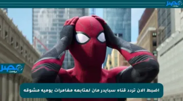 اضبط الآن تردد قناة سبايدر مان لمتابعة مغامرات يومية مشوقة